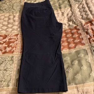 ATTYRE. Black Capris with a touch of Sparkle. Size 20W. Pull Up Style.